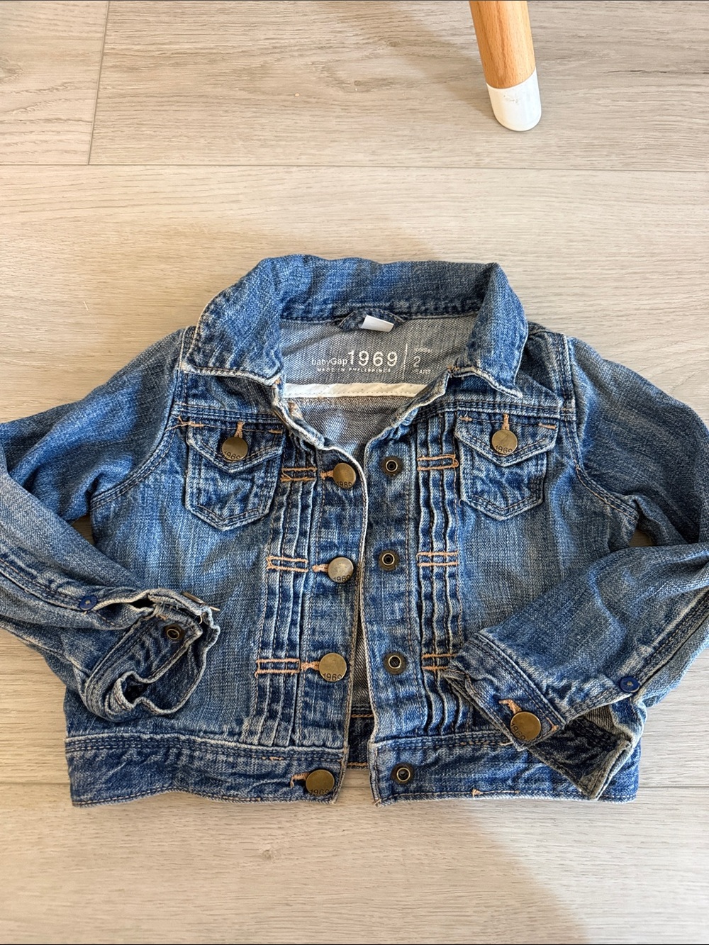 GAP Girls Blue Denim Jean Jacket